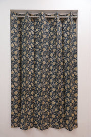 Block Print Floral Curtain: RAMESHWARAM - FABDIVINE LLCBlock Print Floral Curtain: RAMESHWARAMWindow curtainFABDIVINE LLC