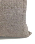 Square/Lumber block print pillow cover- Thick Linen- 8 KAMAL - Fabdivine