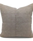 Square/Lumber block print pillow cover- Thick Linen- 8 KAMAL - Fabdivine