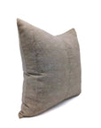 Square/Lumber block print pillow cover- Thick Linen- 8 KAMAL - Fabdivine