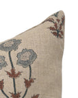 Thick Linen block print designer boho pillow/cushion cover- AMITABH - Fabdivine