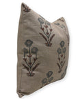 Thick Linen block print designer boho pillow/cushion cover- AMITABH - Fabdivine