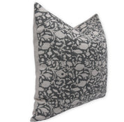 Throw Pillow Cover –Designer Collection of Hand Block Print Thick Linen- AMMR - Fabdivine