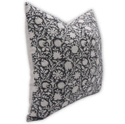 Throw Pillow Cover –Designer Collection of Hand Block Print Thick Linen- CHAKRI - Fabdivine