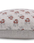 Thick Linen block print designer boho pillow/cushion cover- CHITRANJAN - Fabdivine