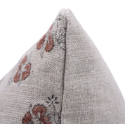 Thick Linen block print designer boho pillow/cushion cover- CHITRANJAN - Fabdivine