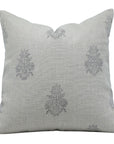 Thick Linen block print designer boho pillow/cushion cover- COCKROACH - Fabdivine