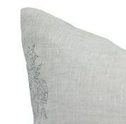 Thick Linen block print designer boho pillow/cushion cover- COCKROACH - Fabdivine