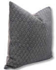 Hand Block Print thick linen designer pillow cover- GUL MOHAR - Fabdivine