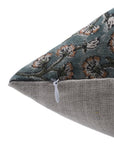 Throw Pillow Cover –Designer Collection of Hand Block Print Heavy Linen- HIMACHAL - Fabdivine