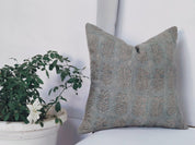 Block print Heavy Linen Pillow Cover - INDERDHANUSH - FABDIVINE LLC