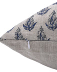 Heavy Linen block print designer boho pillow/cushion cover- KANAK BUTI - Fabdivine