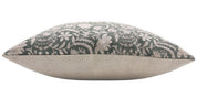 Block print Heavy Linen Pillow Cover - KUNDANVAN - Fabdivine