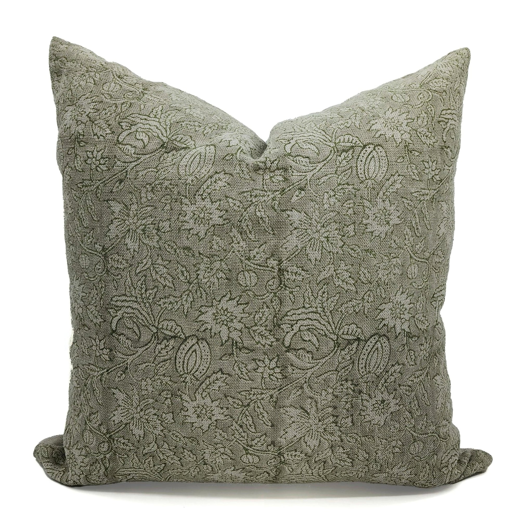 Combo 3 Thick Linen block print designer boho pillow/cushion covers- MANIKARNIKA HARIT- SURYA GAGAN- VARANASI - Fabdivine