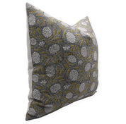 Block print Heavy Linen Pillow Cover - MERAKI - FABDIVINE LLC