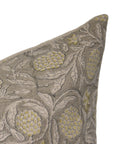 Block print Pillow cover for sofa, couch or bed Thick Linen - MERAKI - Fabdivine