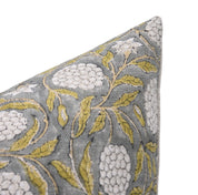 Block print Heavy Linen Pillow Cover - MERAKI - FABDIVINE LLC