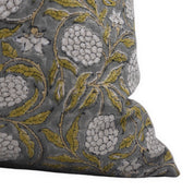 Block print Heavy Linen Pillow Cover - MERAKI - FABDIVINE LLC