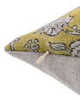 Hand Block Print thick/heavy linen designer pillow cover- NAAYAB - Fabdivine