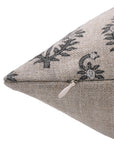 NEEL GAGAN Hand Block Print Thick Linen pillow cover - Fabdivine