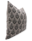 NEEL GAGAN Hand Block Print Thick Linen pillow cover - Fabdivine