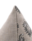 NEEL GAGAN Hand Block Print Thick Linen pillow cover - Fabdivine