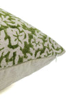 Block print Heavy Linen Pillow Cover - NIDHI VAN - Fabdivine