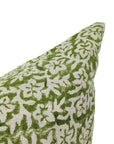 Block print Heavy Linen Pillow Cover - NIDHI VAN - Fabdivine