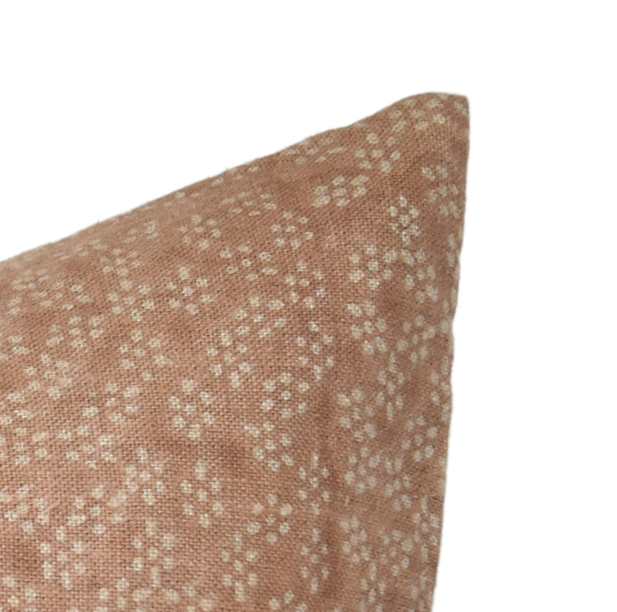 Block print Heavy Linen Pillow Cover - OLA VARSTI - FABDIVINE LLC