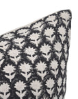 PANKHUDI Block Print Thick Linen Throw Pillow Cover - Fabdivine