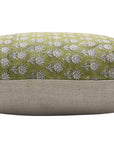 PANKHUDI Thick Linen Square/Lumber Block Print Pillow Cover - Fabdivine