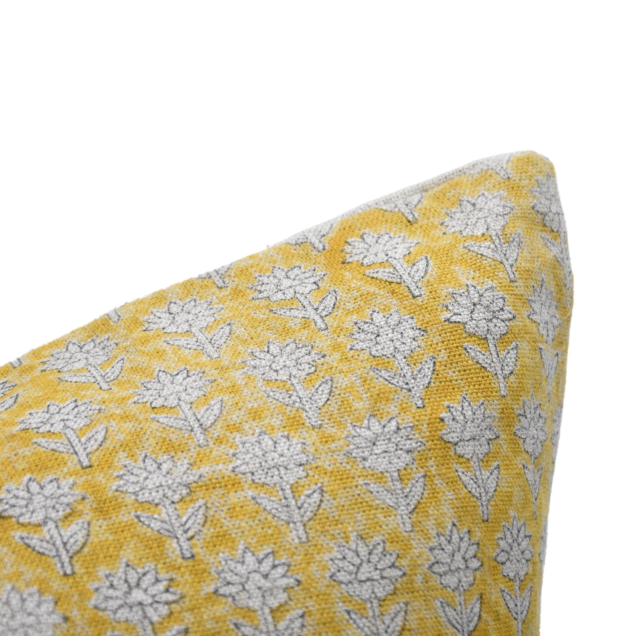 Block print Heavy Linen Pillow Cover - PANKUHDI - FABDIVINE LLCBlock print Heavy Linen Pillow Cover - PANKUHDITL Pillow CoverFABDIVINE LLC