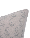 Thick linen block print pillow cover for sofa, couch, or bed - PATJHAD - Fabdivine