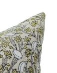 Throw Pillow Cover –Designer Collection of Hand Block Print heavy/thick linen- PISHTA - Fabdivine