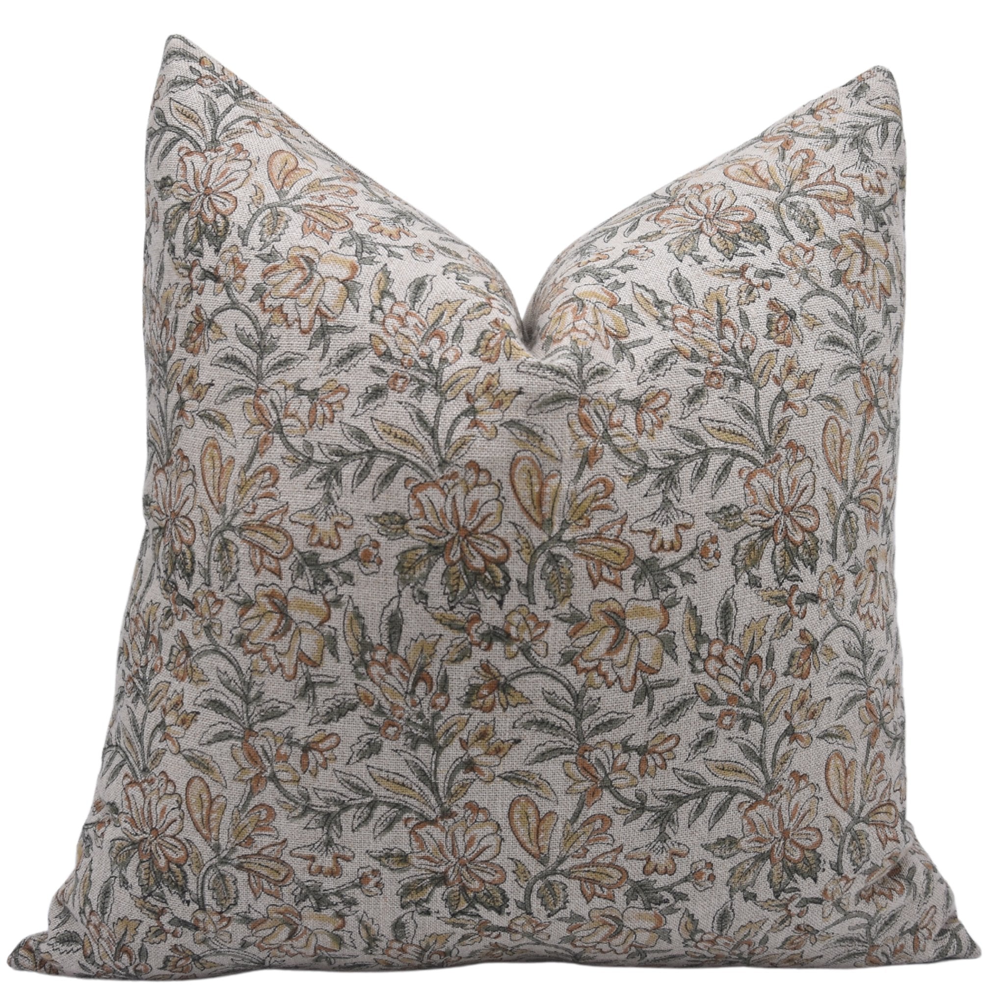 heavy linen designer pillow cover- QUDRAT - Fabdivine