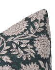 Thick/Heavy Linen block print designer boho pillow/cushion cover- RAJAT - Fabdivine