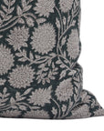 Thick/Heavy Linen block print designer boho pillow/cushion cover- RAJAT - Fabdivine