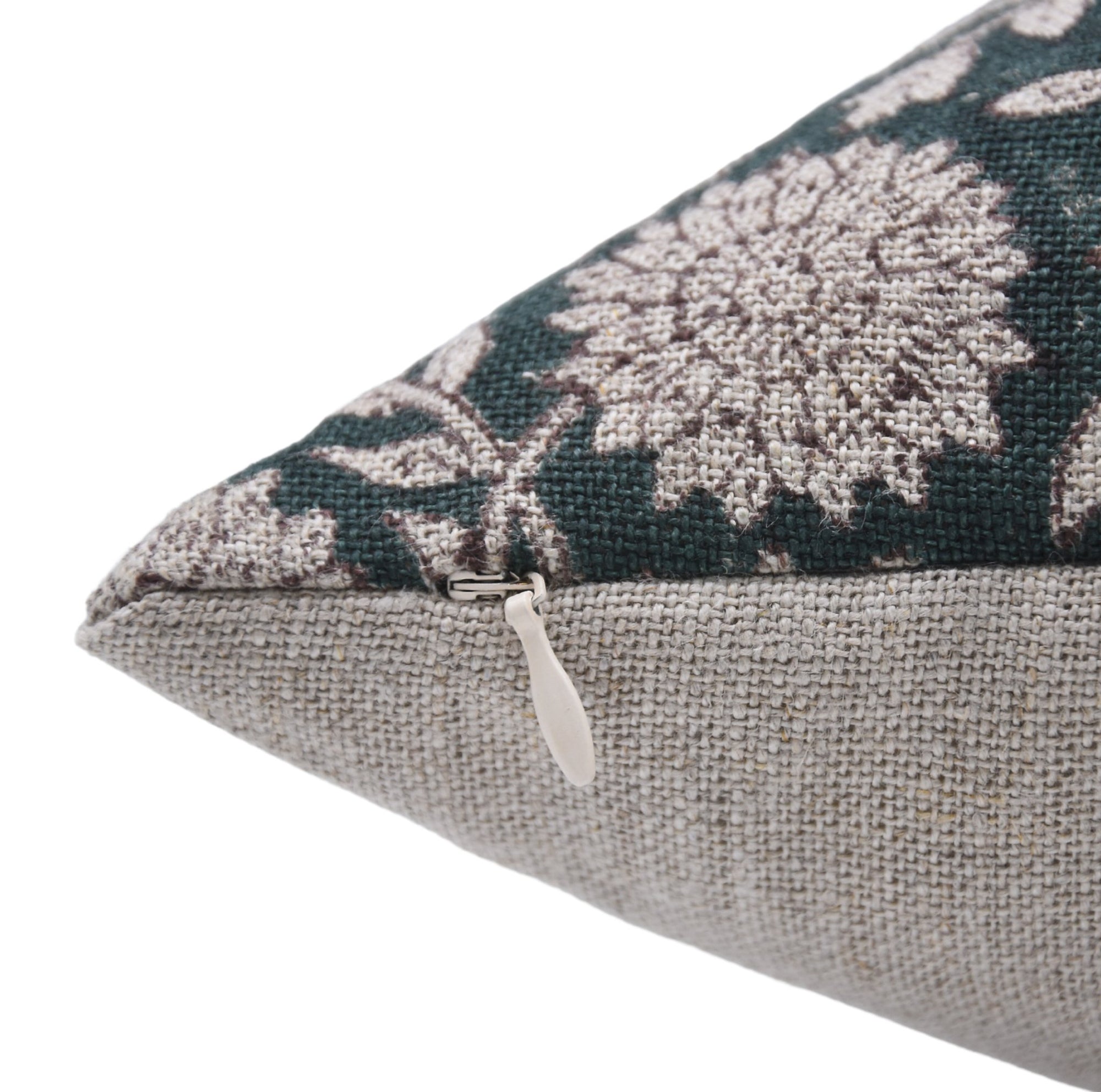 Thick/Heavy Linen block print designer boho pillow/cushion cover- RAJAT - Fabdivine