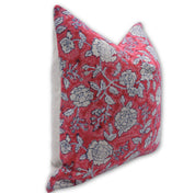 Square/Lumber block print pillow cover - Thick Linen Pure- RAMESHWARAM - Fabdivine