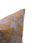 Hand Block Print heavy linen designer pillow cover- RAMESHWARAM - Fabdivine