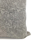 Heavy Linen block print designer boho pillow/cushion cover- SANGANERI JAAL - Fabdivine