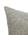 Heavy Linen block print designer boho pillow/cushion cover- SANGANERI JAAL - Fabdivine