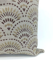 Throw Pillow Cover –Designer Collection of Hand Block Print Thick Linen- SHUBHARAMBH - Fabdivine