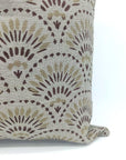 Throw Pillow Cover –Designer Collection of Hand Block Print Thick Linen- SHUBHARAMBH - Fabdivine