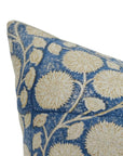 Hand Block Print thick linen designer pillow cover- SUDARSHAN JAAL - Fabdivine