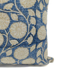 Hand Block Print thick linen designer pillow cover- SUDARSHAN JAAL - Fabdivine