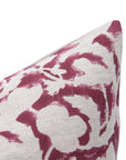 Throw Pillow Cover –Designer Collection of Hand Block Print Thick Linen- SULIT - Fabdivine