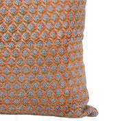 Heavy Linen block print designer boho pillow/cushion cover- TARANGINI - Fabdivine