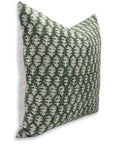 Square/Lumber block print pillow cover- thick/heavy linen- WAJEER - Fabdivine