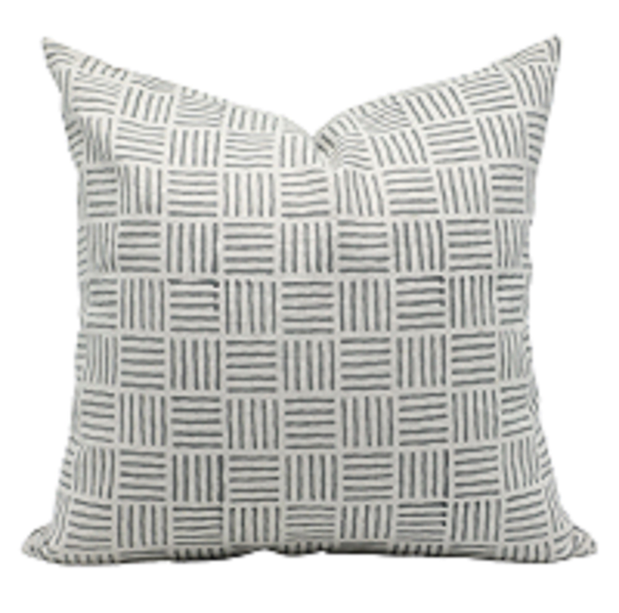 Pure Linen block print designer boho pillow/cushion cover- CHAUSAR - Fabdivine